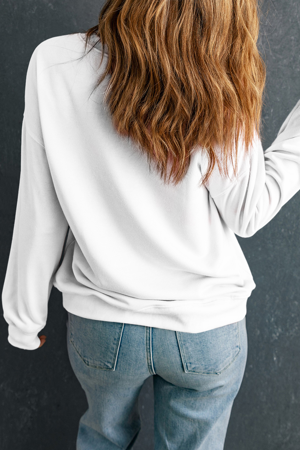 White Christmas PNG Graphic Holiday Sweatshirt