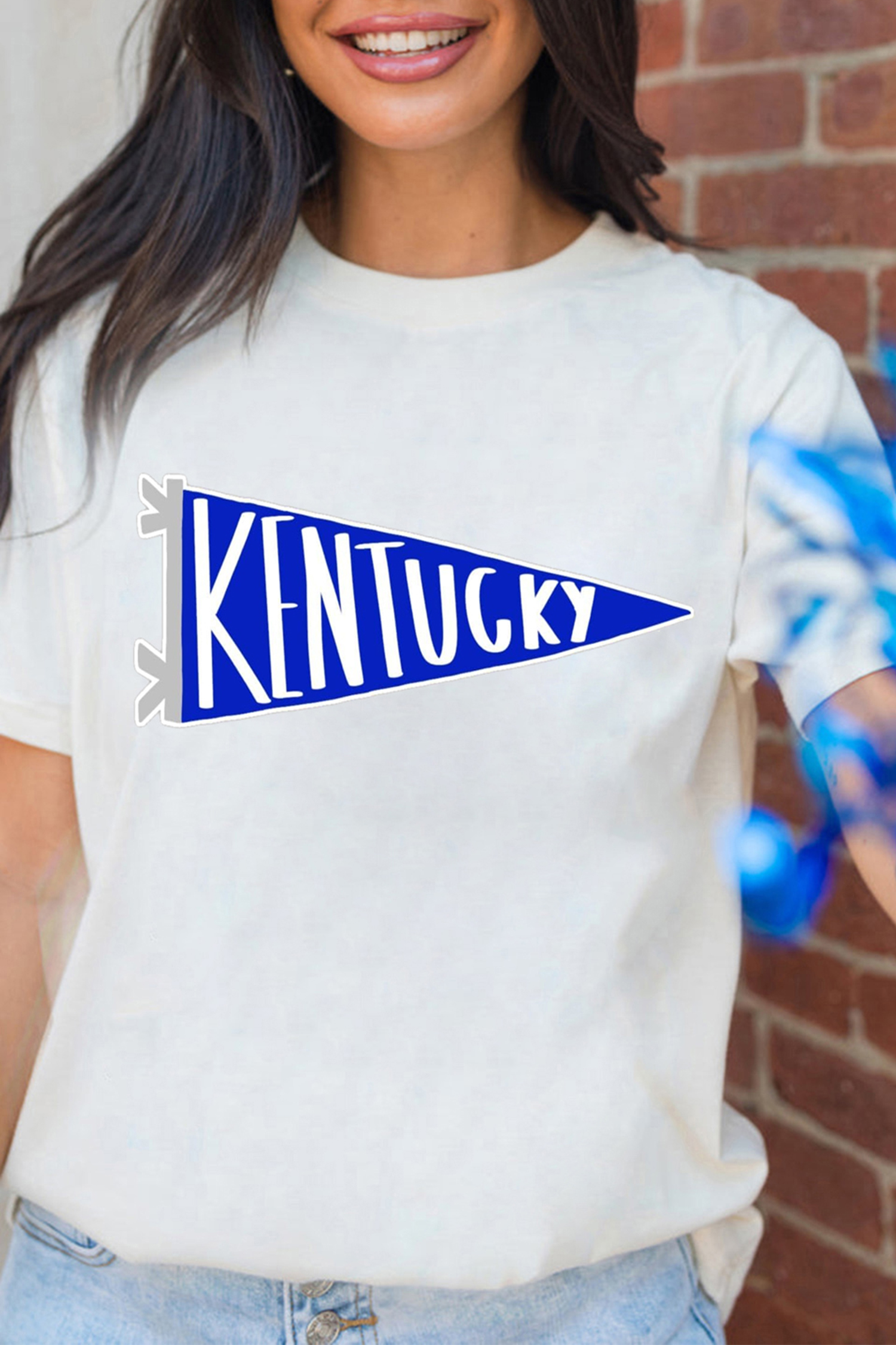 Green Camouflage KENTUCKY Crew Neck Summer Top