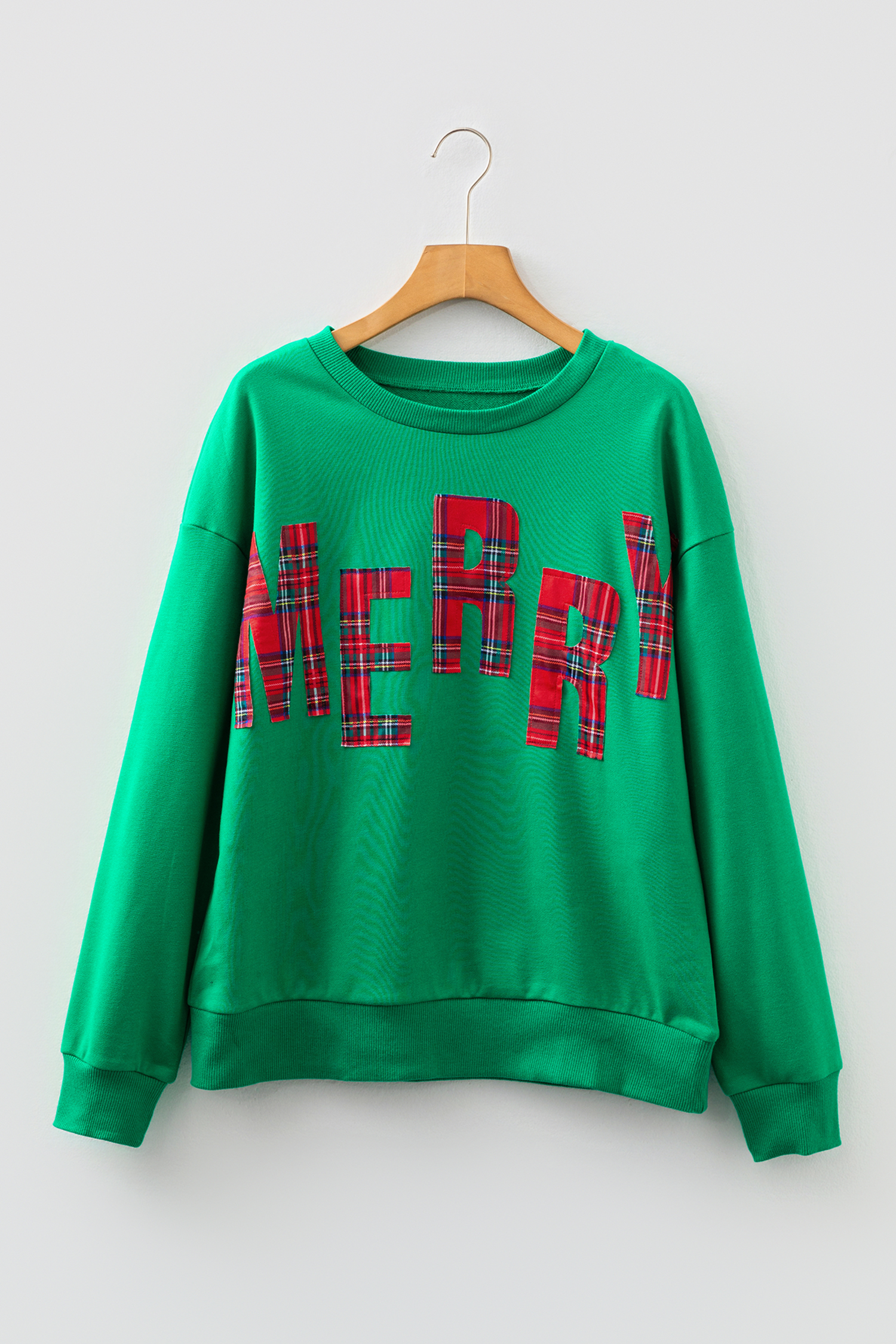 White Plaid MERRY Christmas Vacation Sweatshirt