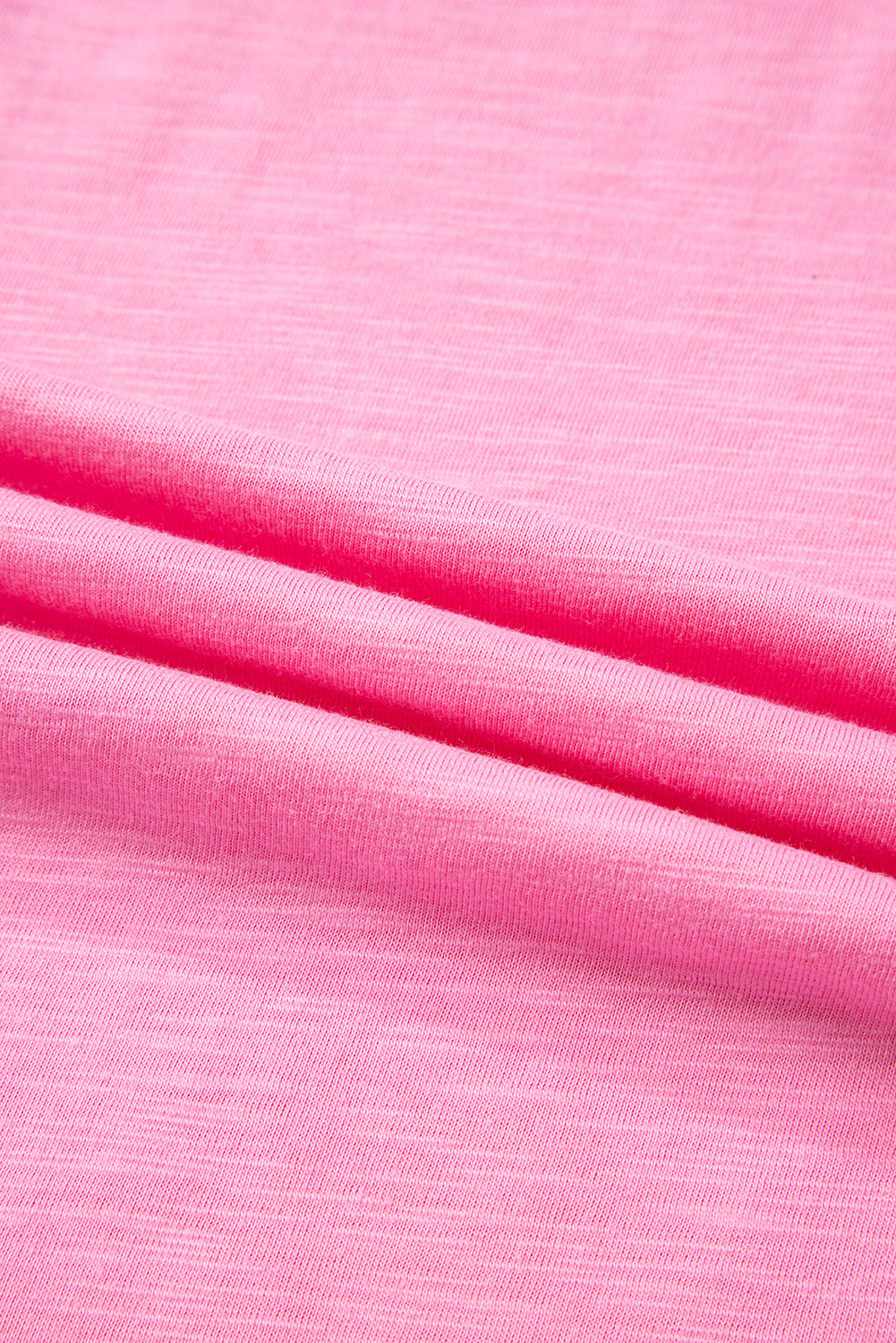 Sachet Pink Loose Fit Half Sleeve T Shirt and High Waist Skirt Set