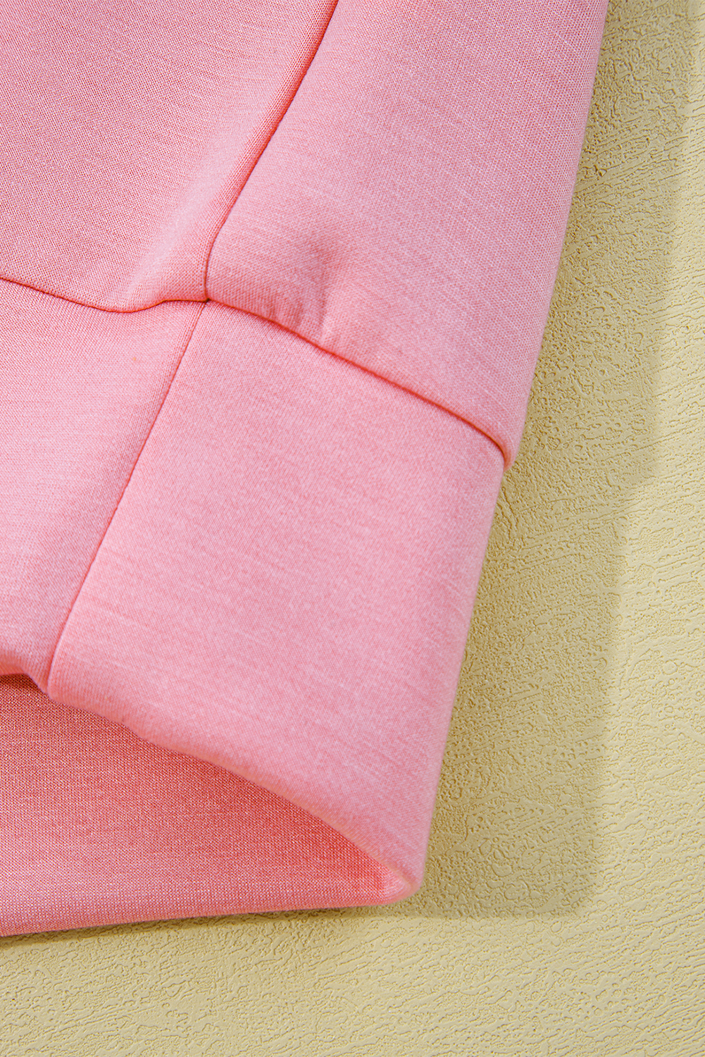 Dark Blue Half Zip Sporty Pullover Mini Skort 2pcs Outfit