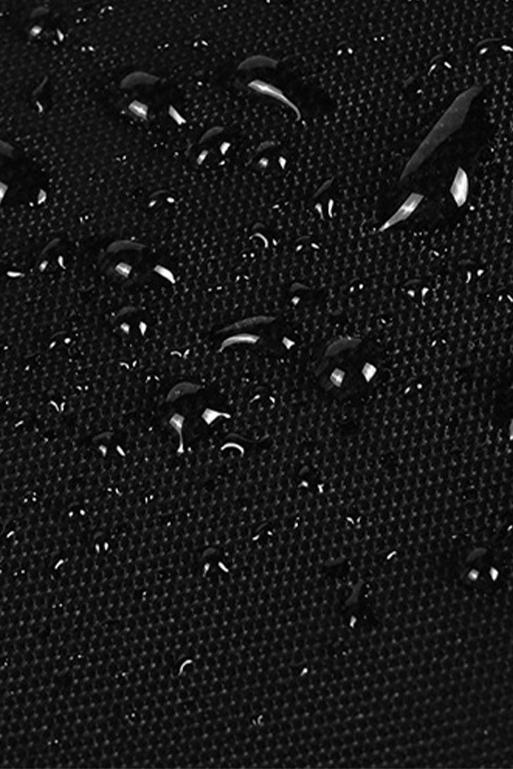 Fiery Red Waterproof Zipped Crossbody Chest Bag 20*5*14cm