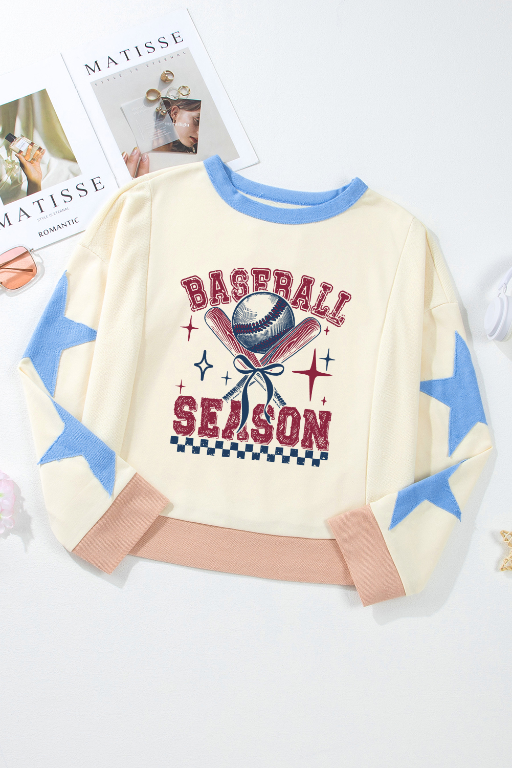 White SHOT CALLER WANNA BE A BALLER Casual Graphic Tee